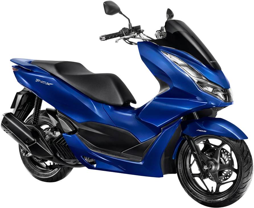 Honda PCX azul 2022 0 km, prêmio da Marcão Premiado